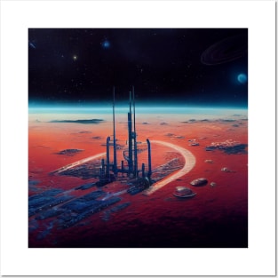 Interplanetary Spaceport Posters and Art